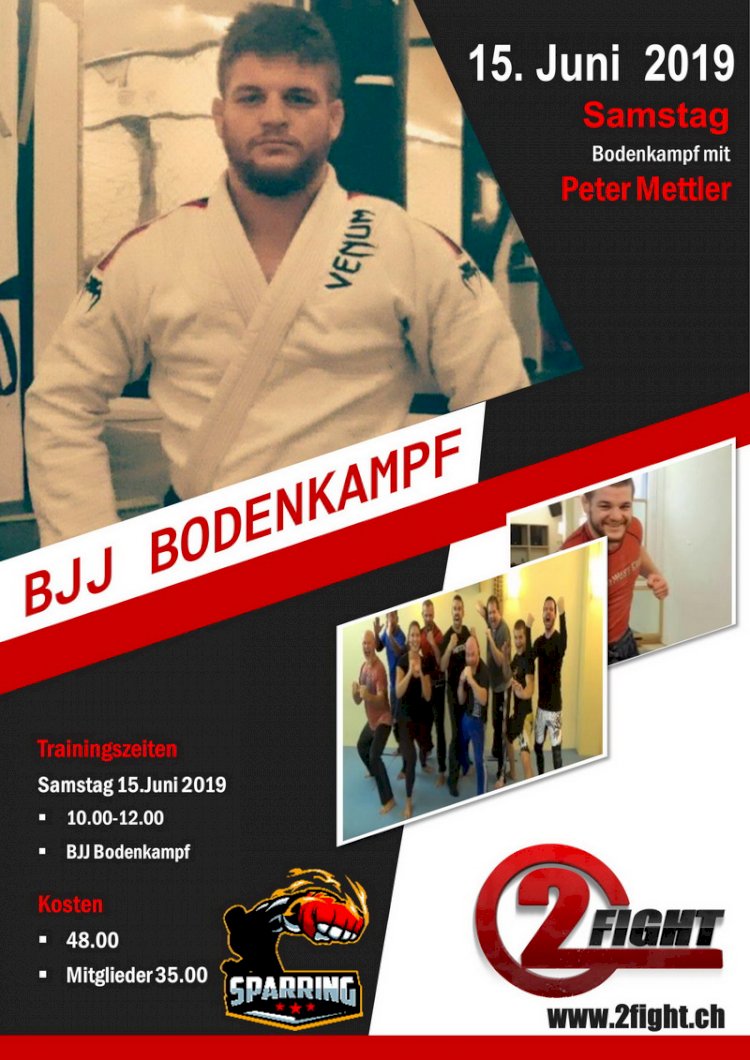 BJJ Seminar mit Peter Mettler Juni 2019