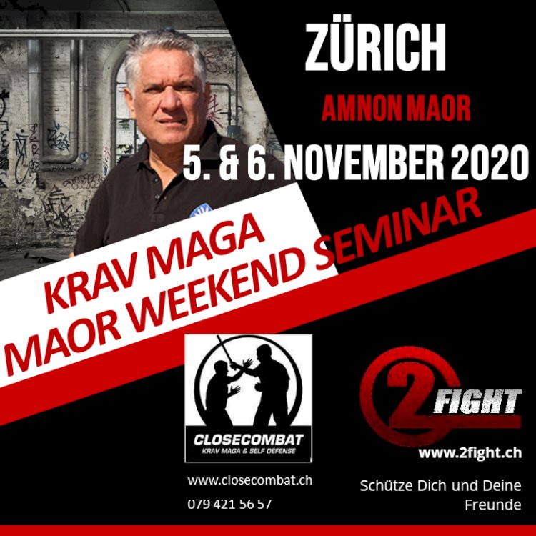 Krav Maga Seminar mit Amnon Maor im November 2022